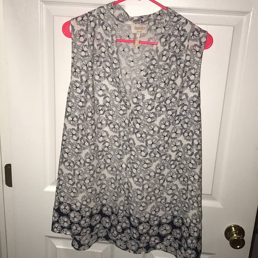 Laundry by Shelli Segal Floral Blouse (XL)
